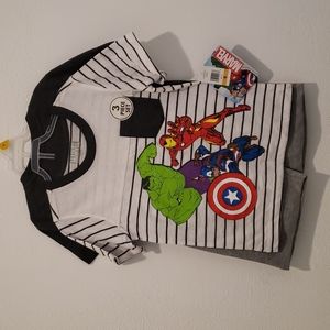 NWT AVENGERS Marvel 3 piece set